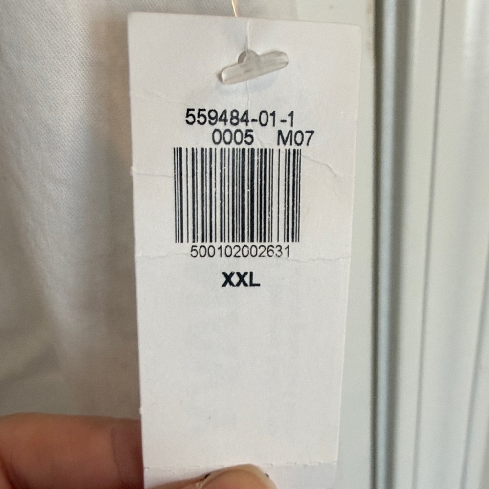 Old Navy White Short-Sleeve Shirt Dress - Picture 5 of 6